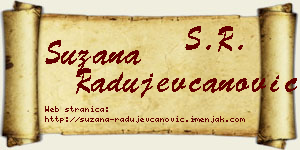 Suzana Radujevčanović vizit kartica